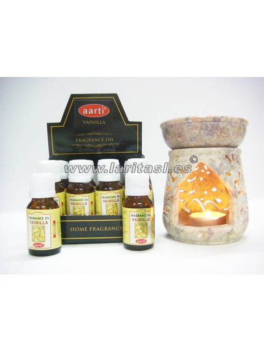 Aceite perfumado Aarti Vainilla 15ml (pack 12)